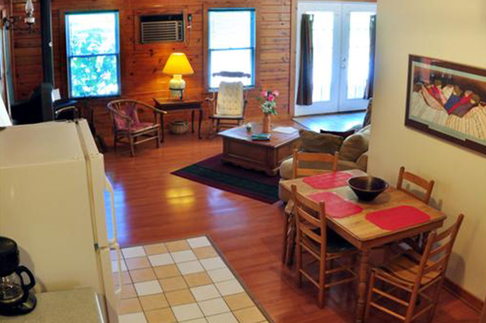 Cabin Roadrunner Kitchen Livingroom